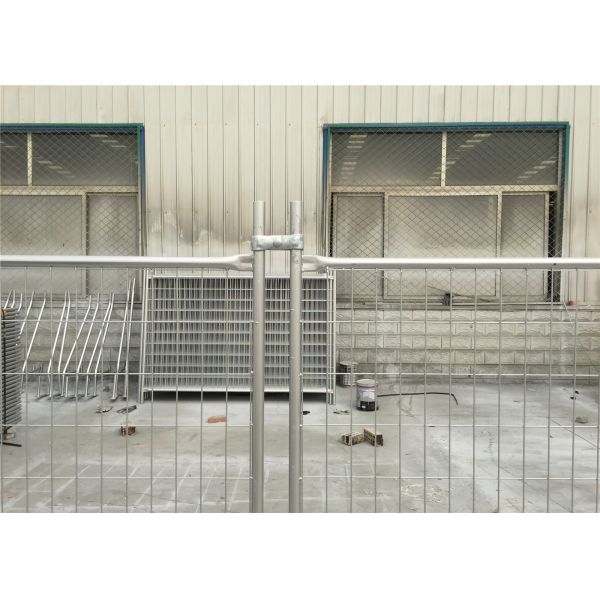 Hot Dipped Galvanized Temporary Fence For Construction OEM / ODM Available