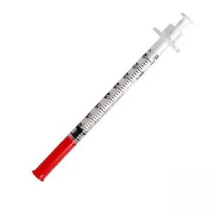 Quality 0.5ml 1ml U40 U 100 Insulin Syringe With 27-31G Needle wholesale