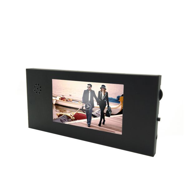 4.3 inch video shelf talker video player,LCD video pop display used for retails video player