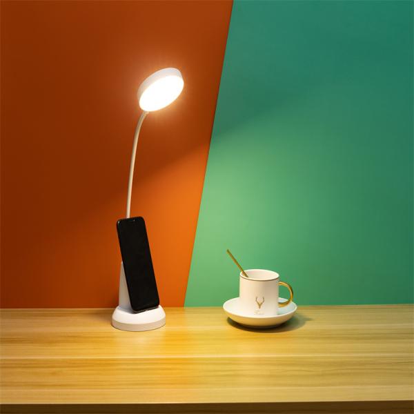 Foldable 5W LED Table Lamp With Adjustable Color Temperature For Reading And