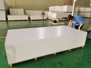 China Anti Aging 25mm 1530x3050mm Colored PVC Trim Boards For Room Dividor on sale