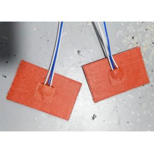 China Custom Silicone Heater Pad 1.5mm Thick with 200℃ Temperature Resistance on sale