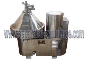 China Automatic Part Discharging 2 Phase Dairy / Milk Clarifying Disc Separator - Centrifuge for Clarifying Milk on sale