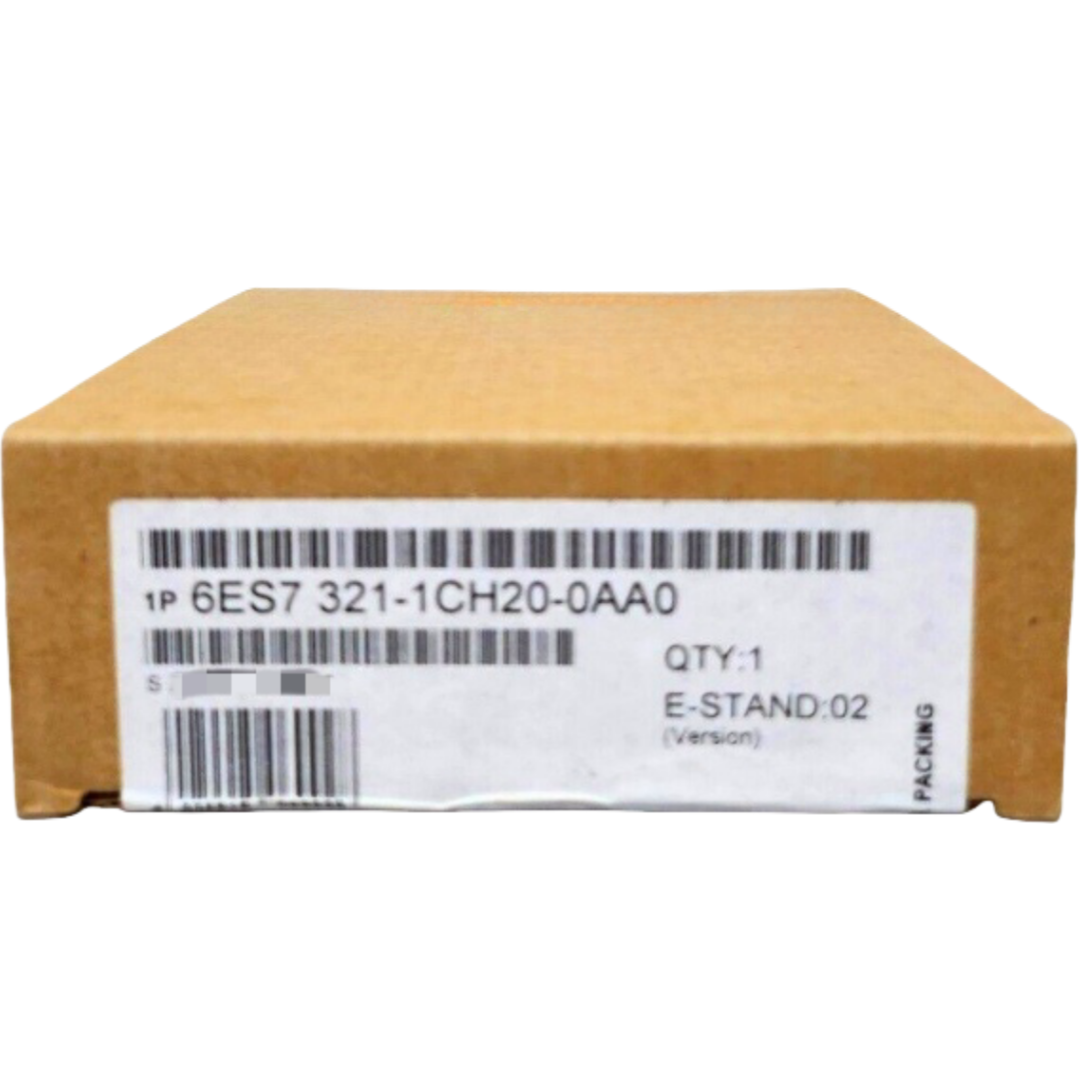 SIEMENS 6ES7321-1CH20-0AA0 SIMATIC S7-300 DIGITAL INPUT SM 321, ISOLATED, 16 DI, 48-125 V DC, 1X 20-POLE