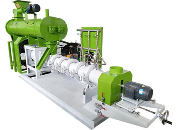 Cheap DSP Wet Type Fish Feed Extruder Floating Fish Feed Pellet Machine Low Noise for sale