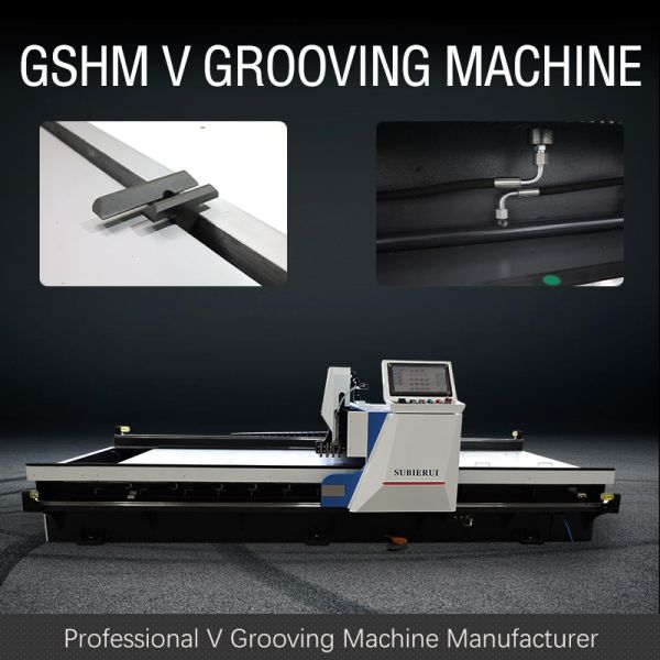 220V High-Speed V-Grooving Machine For Metal Curtain Wall Decoration