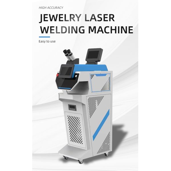 200w 300w Gold Silver Jewelry Chain Welding Soldering Repairing Machine with Adjustable Single Pulse Energy