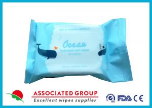 Quality Ultra Thick Fabric Adult Wet Wipes With Rich Marine Essence Ocean Hydrated wholesale
