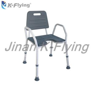 Quality Aluminum Elderly Disabled Handicap Accessible Shower Chairs with PU Seat wholesale