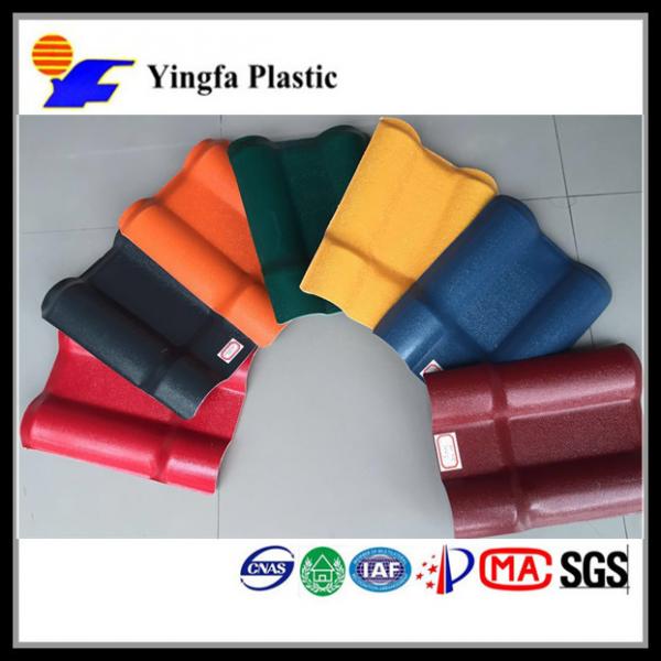 Cheap ASA synthetic resin tile UPVC Corrugated Roofing sheet tile for Workshop or  warehouse or factory or plant for sale