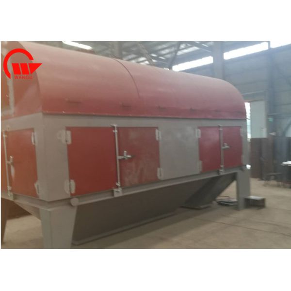 Rotary Wheat Cleaning Machine , Paddy Separator Sieve Portable Grain Cleaner
