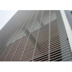 Architectural Cable Rod Woven Mesh Customized Decorative Wire Cloth For Dining