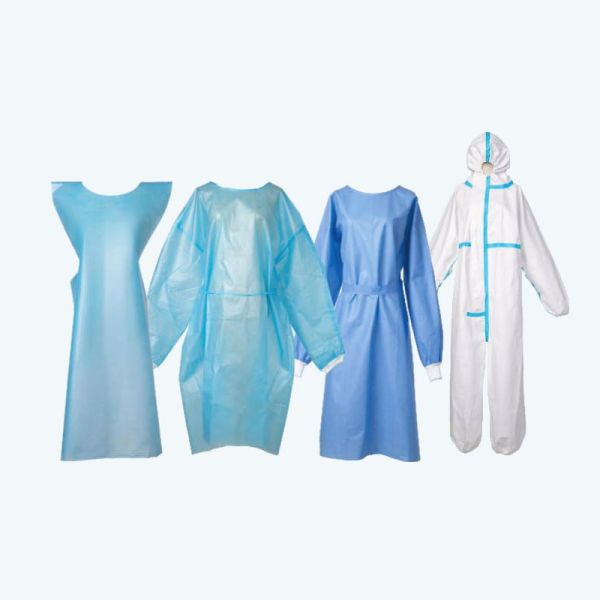 3XL Medical Disposable Sterilized Surgical Gown Surgeon Non Woven Protective Gown ODM