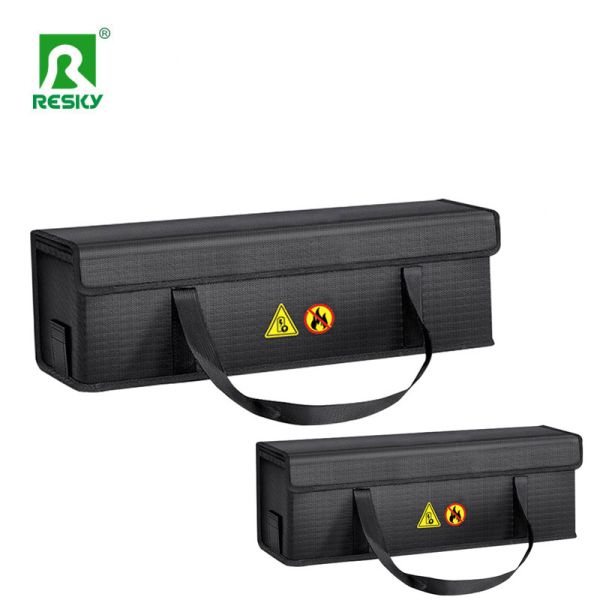 Rechargeable Electric Bike Battery Pack Safe Charging Storage Bag Explosion-proof Fireproof Waterproof