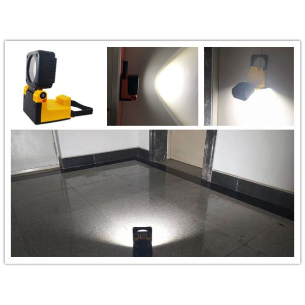 Folding Magnetic 25W SMD Handheld LED Work Light Dual Power Source