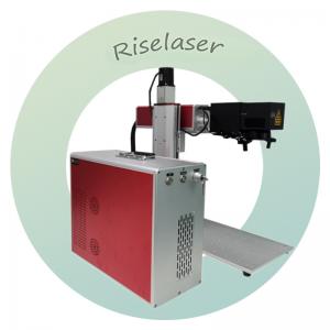 China 3D Portable Metal Fiber Laser Engraver Aluminum Laser Marking Machine on sale