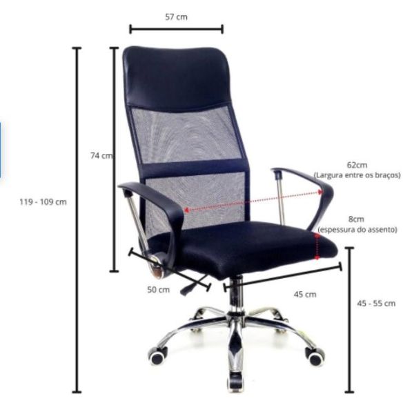 Modern Workspaces Swivel Office Chair with Stainless Steel Frame and Customized Color