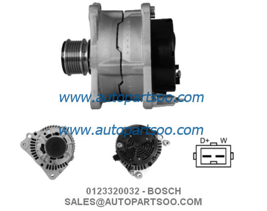 0124525044 0124525084 - BOSCH Alternator 12V 150A Alternadores