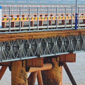 Buy cheap Q345B-Q460C Railway Steel Truss Bridge Galvanization Or Painting Corrosion from wholesalers