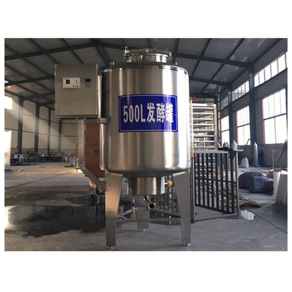 Complete Dairy Processing Equipment Fermentation Tank Pollution Free CE