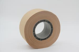 China 20mm 30mm Brown Kraft Paper Tape , Packing Cartons Paper Strapping Tape on sale