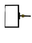 5 Points Touch 5'' Industrial Touch Panel With 1:1 Protective Film & IIC