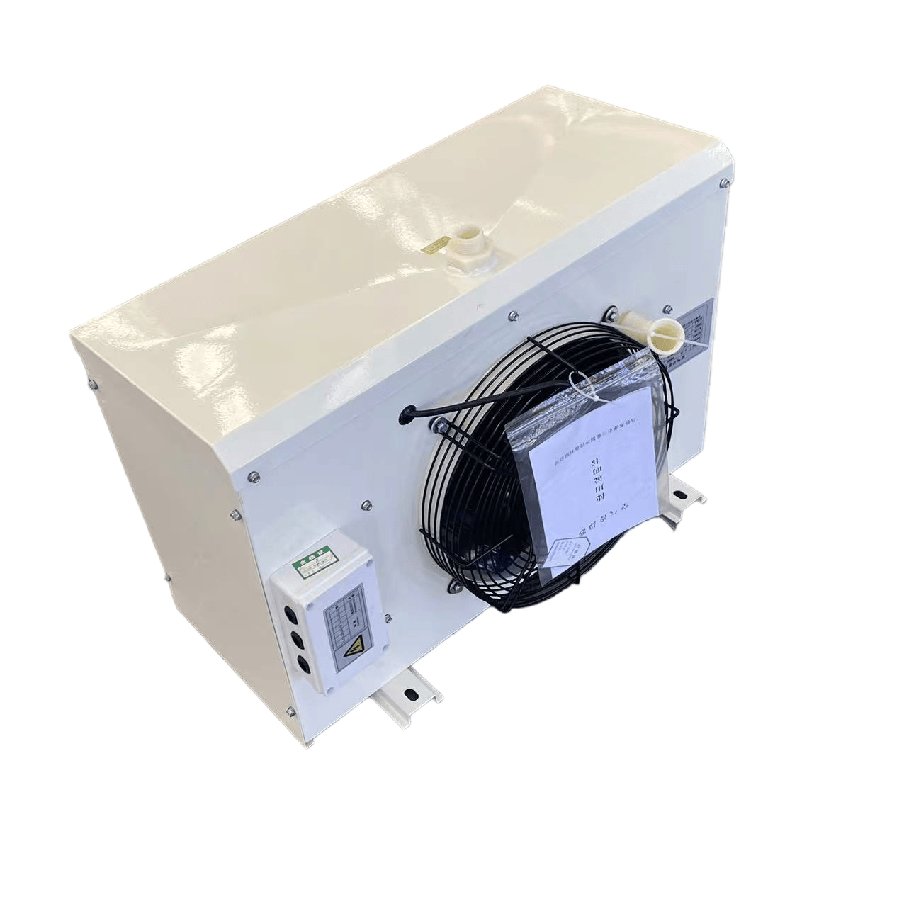 Counter Flow Cooling Type Cold Room Evaporator 4.5mm Fin Distance Stainless Steel or Steel Case Material for Refrigeration