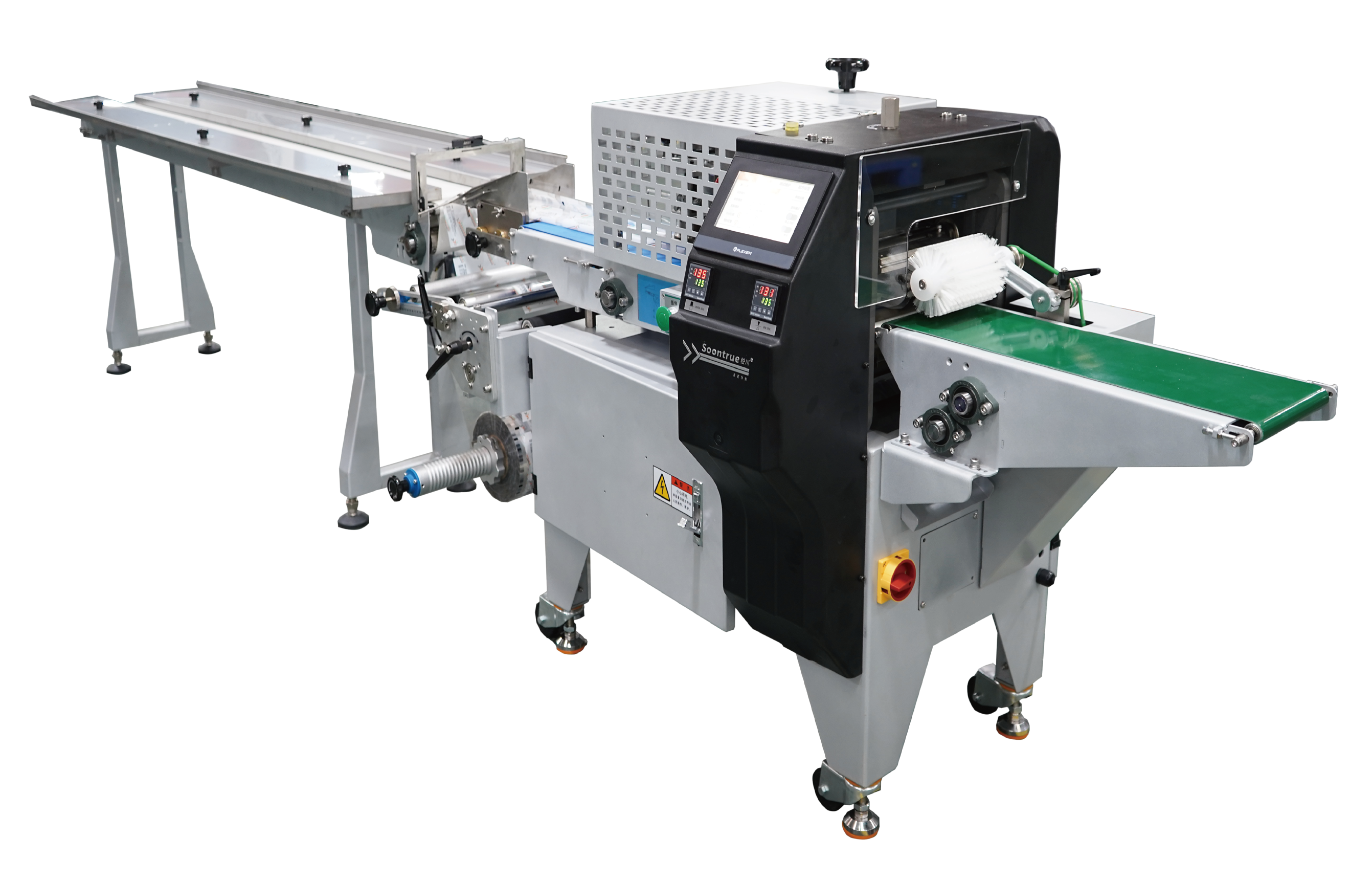 220V/50Hz Wafer Rolls Packaging Machine 30-450 Packs Per Minute