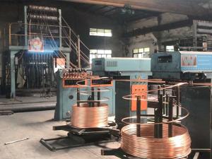 China Cathode Copper Rod Continuous Casting Machine 380V-480V 0-3000MM/Min on sale