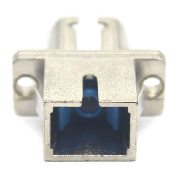 CATV System FTTH FTTX SC UPC to LC UPC Simplex Optical Adapter in Metal Case