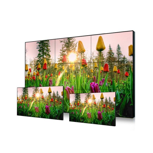 Clear Image Seamless LCD Video Wall 47 Inch 4.9mm Wide Viewing Angle Light Weight