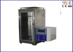 China Textile Fabrics Vertical Flammability Tester CFR 1615/1616 For Knitted Fabric on sale