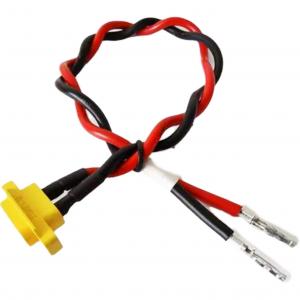 Quality Custom Rechargeable Battery Wire Harness Black Battery Cable Wire With Battery Adapter wholesale