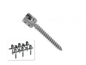 Quality Flexible Spine Fixation System , Break Off Spinal Pedicle Poly Axial Screw wholesale