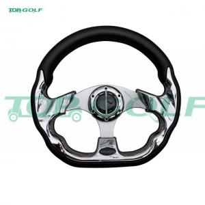 China 14 Inch PVC Golf Cart Steering Wheel For Club Car on sale