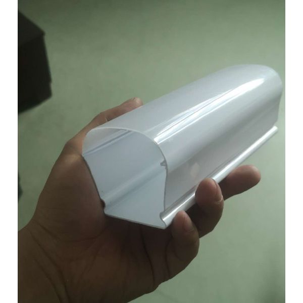 High Quality PC / PMMA / ABS LED Light Cover Lampshade Production Line / PC ABS Lampshade Profile Extruder Machine