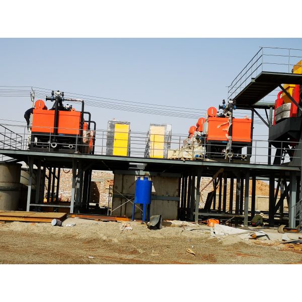 Non Metallic Mineral Electromagnetic Separator Program Controlled in Slurry Kaolin Process Line