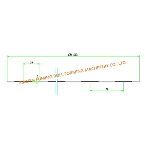 3KW Rib Sandwich Panel Roll Forming Machine Electric Control