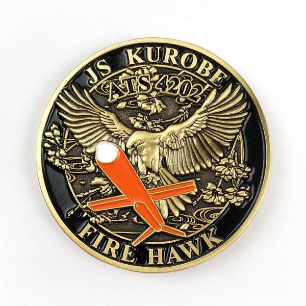 Cheap Personalized Custom Brass Enamelled Custom Challenge Coins One Side with Design for sale