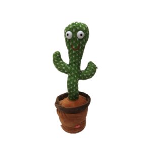 Buy cheap Kids Electronic Plush Singing Sunny Cactus Toys Talking Record from wholesalers