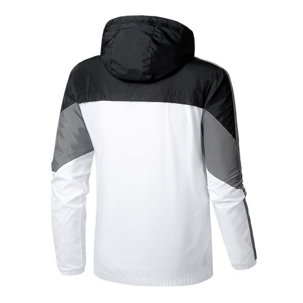 Factory Directly Wholesale Jacket Polyester Material Fashion Woven Knit Jacket Vintage Adults Crew Neck Thin Floral for Men 1pcs