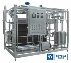 China Factory Customized compact structure simple operation and convenient maintenance 1000LPH Milk Pasteurization Machine on sale