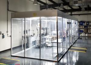 Quality Prefab SS Iso 5 Cleanroom , 63dB Class 100 Cleanroom Turnkey Project wholesale