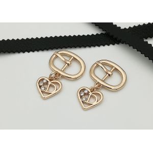 Buy cheap Zinc Alloy Small Metal Buckles , Oval Shape Shoe Buckle Clips Abrasion from wholesalers