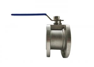 Quality PN16 Wafer Flanged Ball Valve , DIN Flanged End Ball Valve wholesale