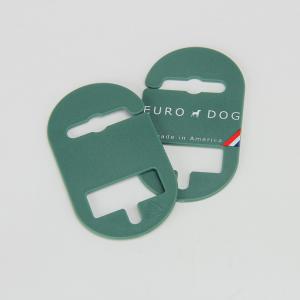 Quality OEM ODM Green PP Dog Harness Hanger 4.8cmx8.8cm wholesale