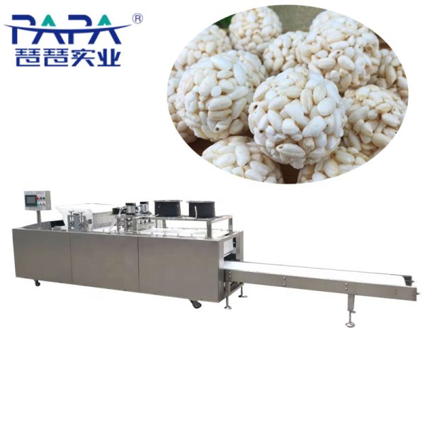 Automatic Rice Krispie Moulding Machine with High Output and Touch Screen Control for Cereal Bar Production Line