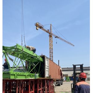 Quality 8 Ton Hammer Head Tower Crane Jib Length 75m wholesale