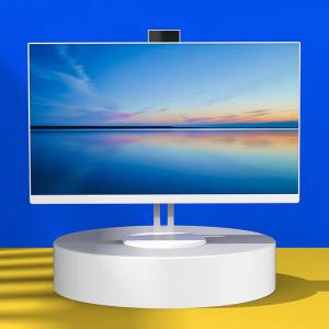 China Custom Computers 23.8 24 27 Inch All In One Pc I3 I5 I7 AIO Pc For Business Home Office on sale
