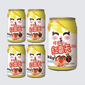 China Canned 310ml Tomato Drink With Honey Low Salt Tomato Juice on sale